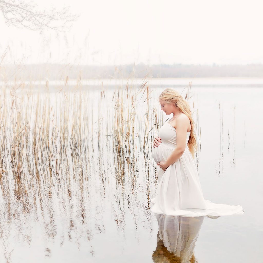 gravid i en soe 