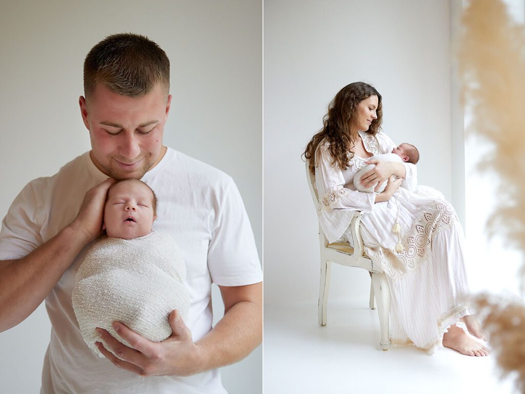 newborn billeder med mor og far