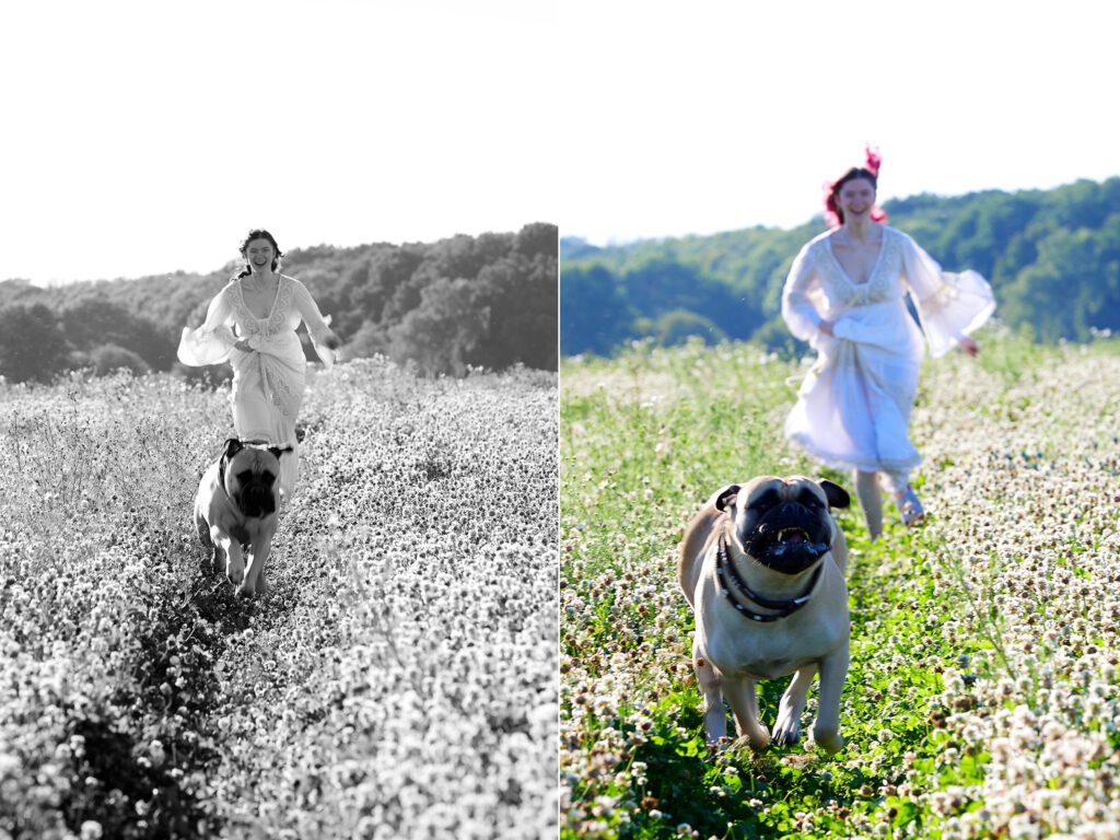 ea og hunden wilma i klovermark