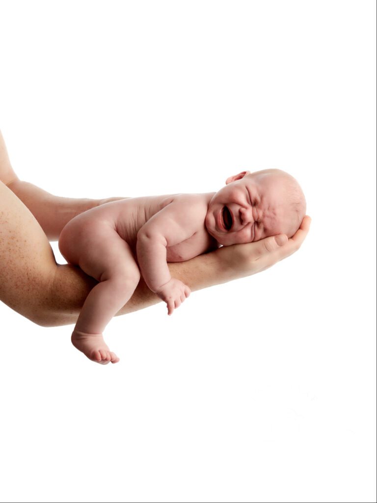 maanedsbarns fotografering af baby