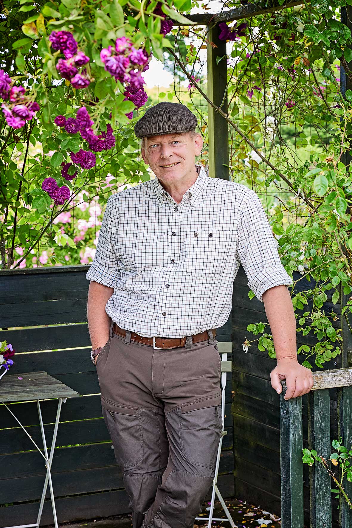 Rosenekspert Peter Oerum Scherg