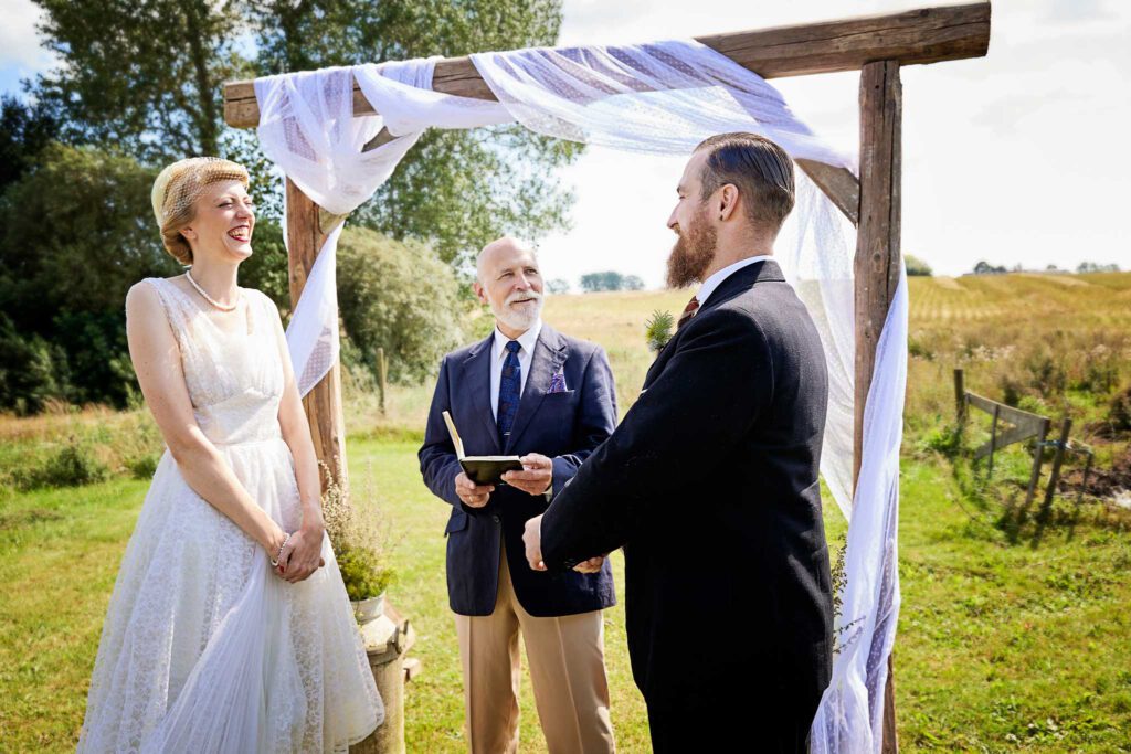 vielse paa  dambaekgaard