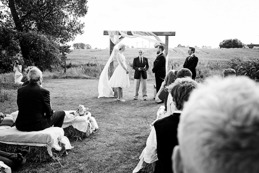 bryllupvielse i det fri